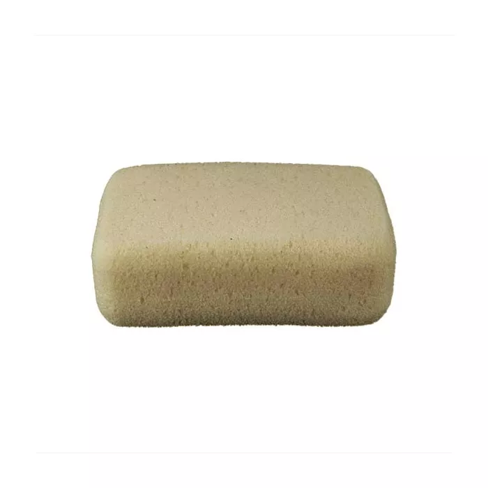 00027 Large Economy Sponge, 7 in L, 4-1/2 in W, 2-2/5 in Thick, Polyester, Yellow