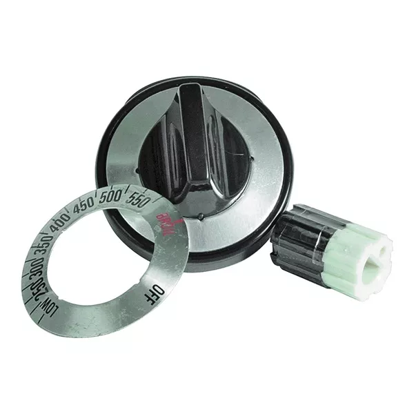 00973 Knob Kit, Includes: (2) Peel, Adapter, Dial, Insert, Knob and Stick Cover, Black