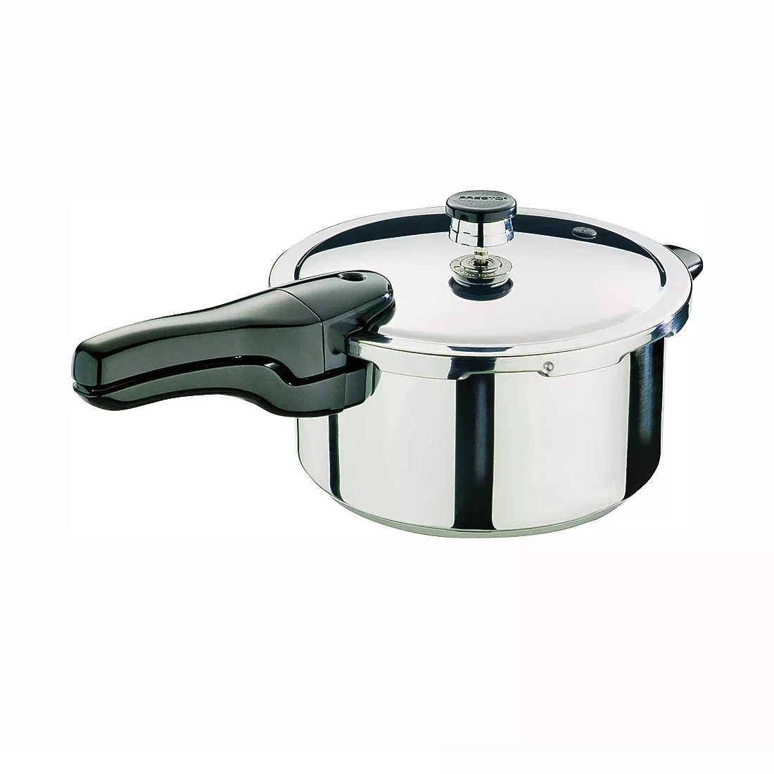 01341 Pressure Cooker, 4 qt Capacity, 10-1/2 in Dia, Stainless Steel