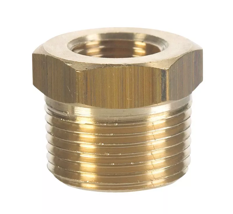 1/2 In. Mpt X 1/4 In. D Fpt Brass Hex Bushing – Model 4338661