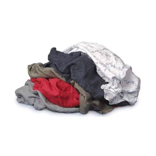 10081 Recycled Rag, Cotton, Assorted, 1 lb