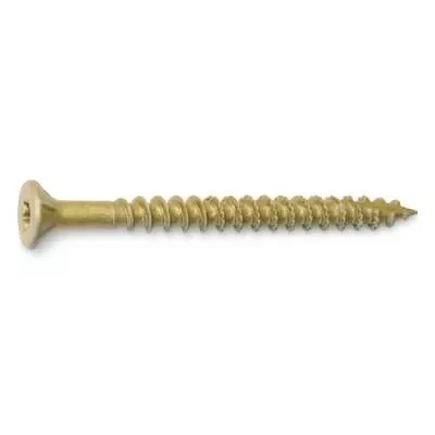 #12 X 2-1/2Tan XL1500 Star Bugle Head Wood Screws (30 Pcs.)