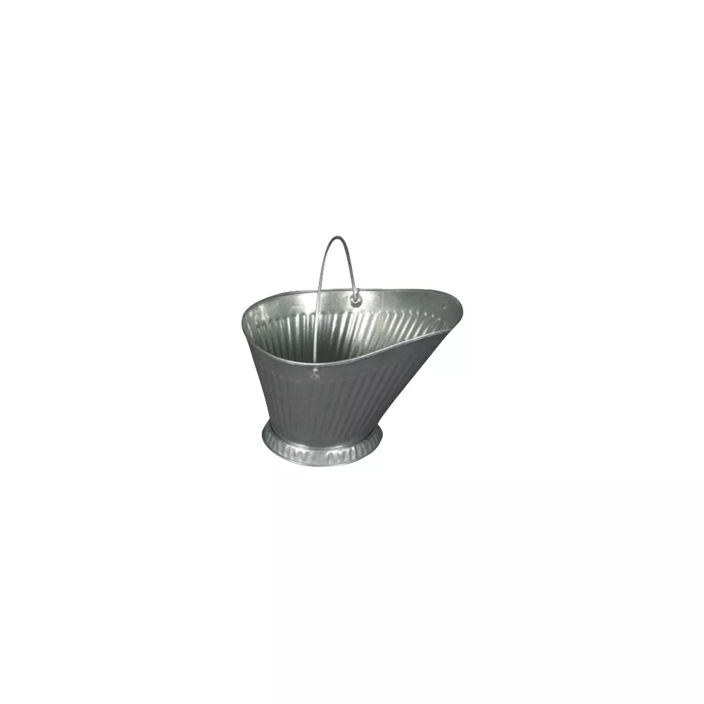 617S Coal Hod, Steel, Galvanized, 3.5 Gallon