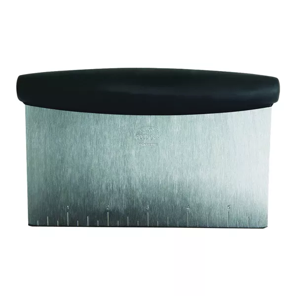 73281 Scraper and Chopper, Stainless Steel, Black
