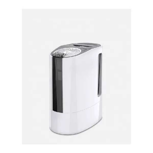 HU1-0068-43 Humidifier, 120 V, 24 W, 3-Speed, 600 sq-ft Coverage Area, 1 gal Tank, Pushbutton Control, White/Black