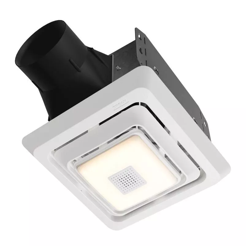 ‑NuTone Roomside 70 CFM Bluetooth Bathroom Exhaust Fan With Integrated Light – Energy Star Certified