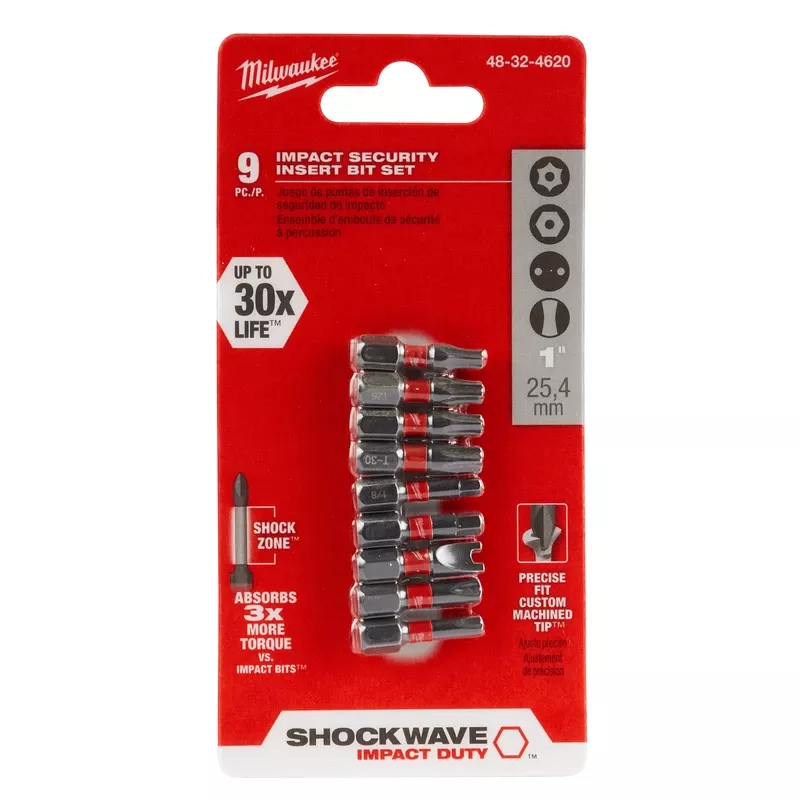 SCRTY INSRT BT ST 9PC