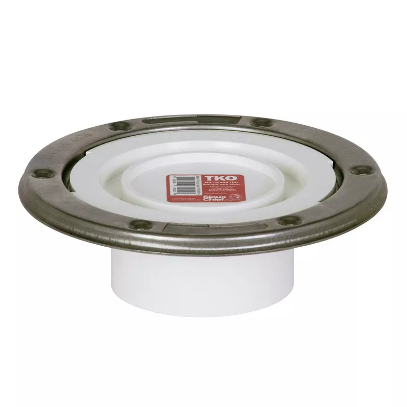Tko Pvc Closet Flange 3 Inch Schedule 30 Model 886-ptm30