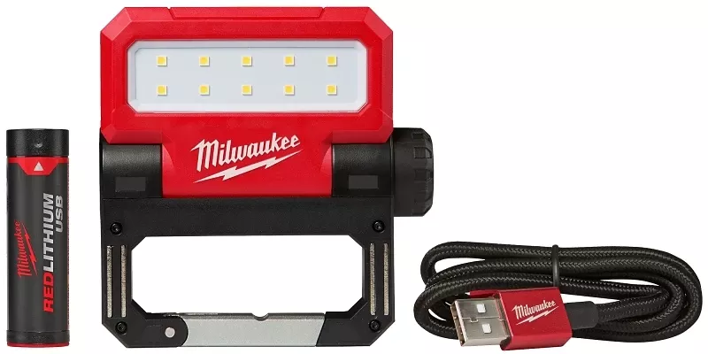 WORK LIGHT LED BLK/RED
