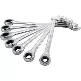 WRENCH SET RATCH SAE 7P