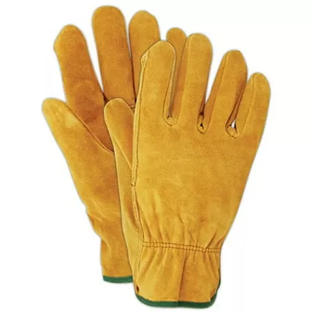 WRK GLVS SUEDE COWHIDE L