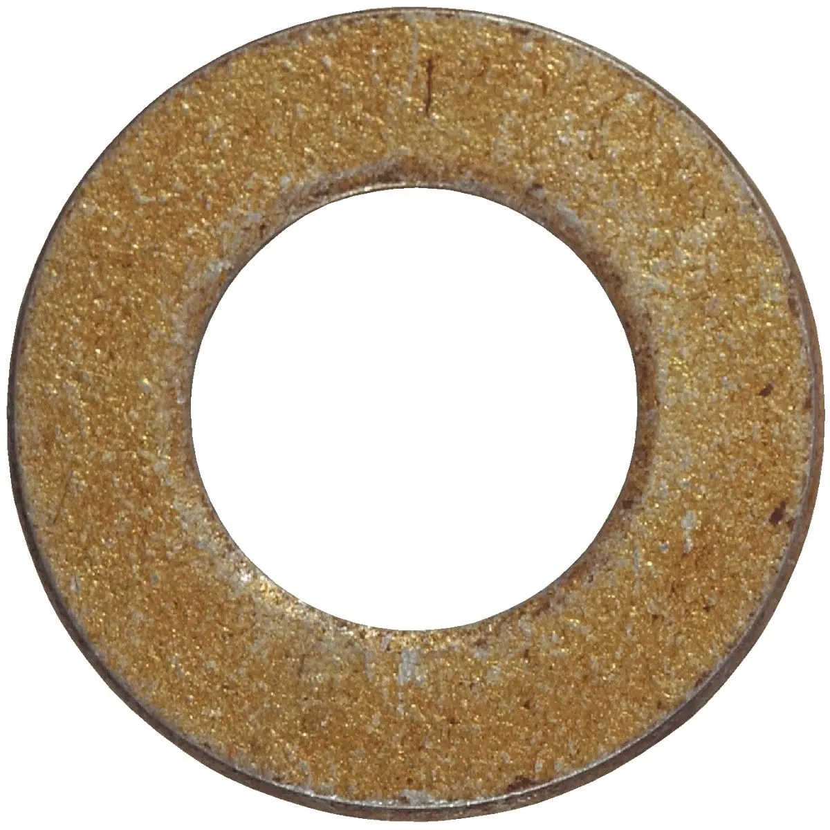Yellow Dichromate Steel 1/2 In. SAE Flat Washer 50 Pk