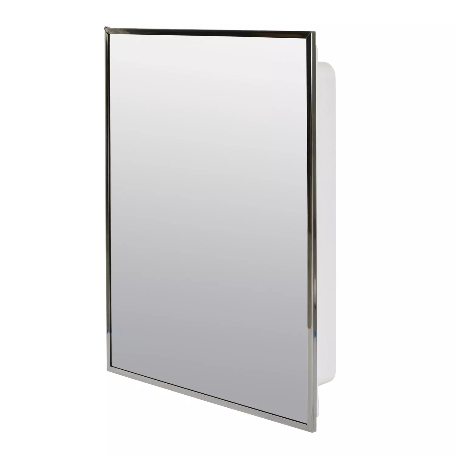 Zenna Home 20-1/8 In. H X 16-1/8 In. W X 3.25 In. D Rectangle Medicine Cabinet/Mirror