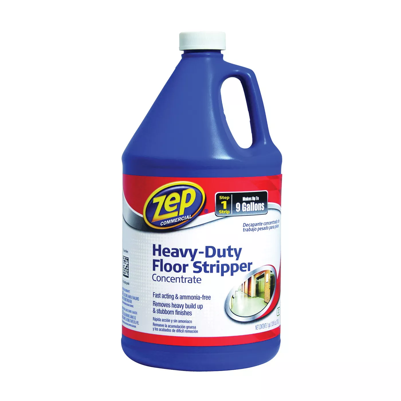 ZULFFS128 Floor Stripper, 1 gal Bottle, Liquid, Unscented, Clear