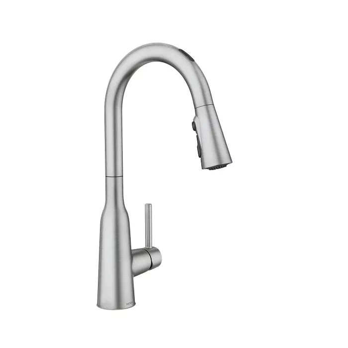 Zyla Series 87272EVSRS Pulldown Kitchen Faucet, 1.5 gpm, 1-Faucet Handle, 3-Faucet Hole, Metal, Stainless Steel